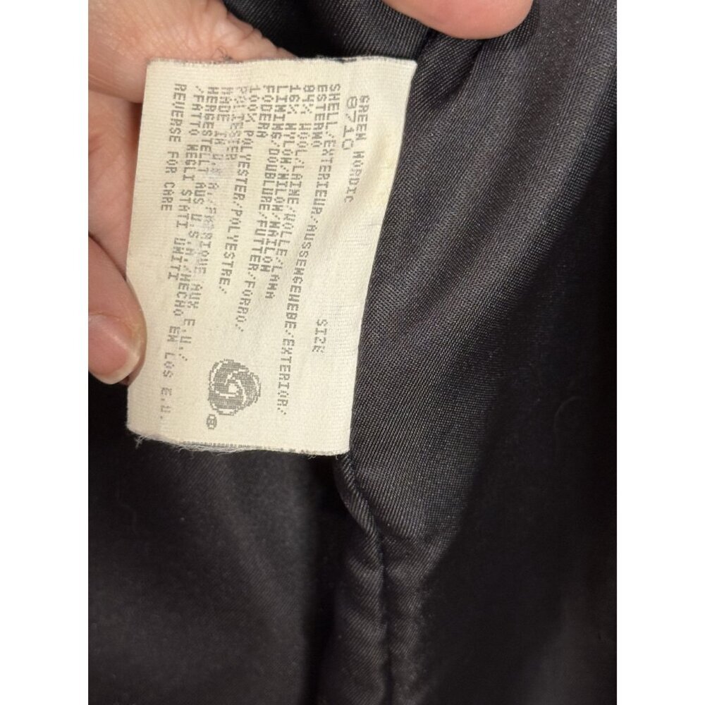 Vintage Woolrich Womens Southwest Pattern Nordic Wool Blanket Jacket size large - Picture 8 of 9